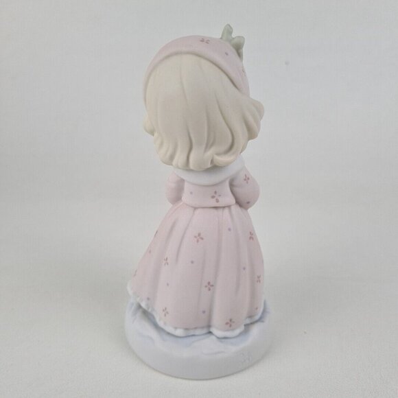 Precious Moments 150118 Making Spirits Bright Porcelain Figurine - Picture 3 of 6
